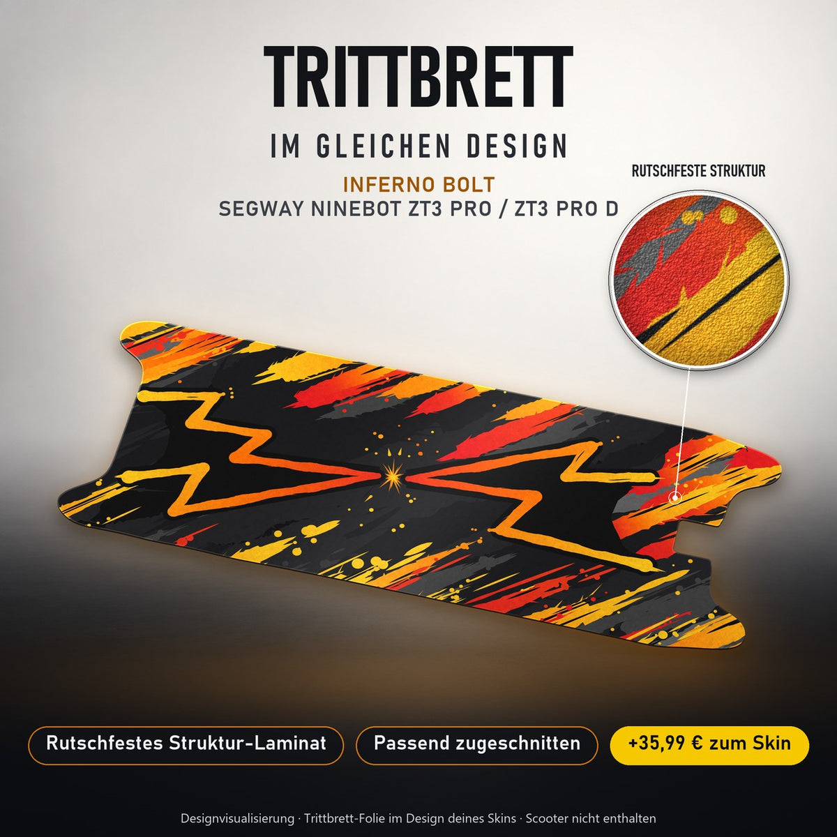 Trittbrett im gleichen Design – INFERNO BOLT