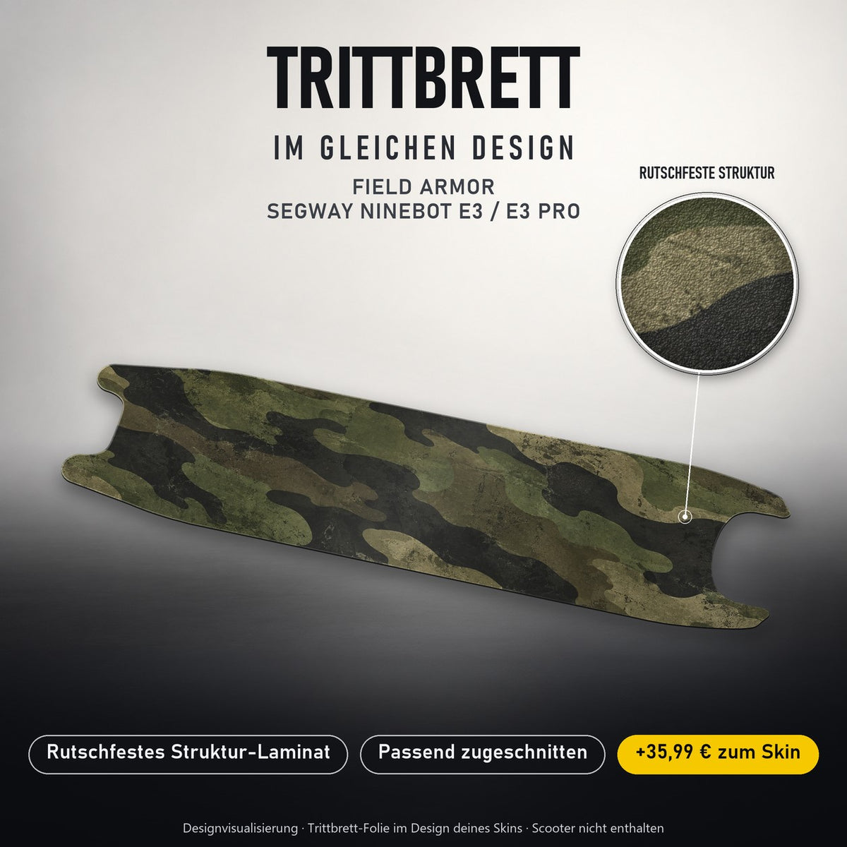 Trittbrett im gleichen Design – FIELD ARMOR