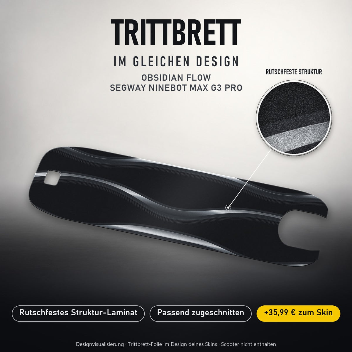 Trittbrett im gleichen Design – OBSIDIAN FLOW