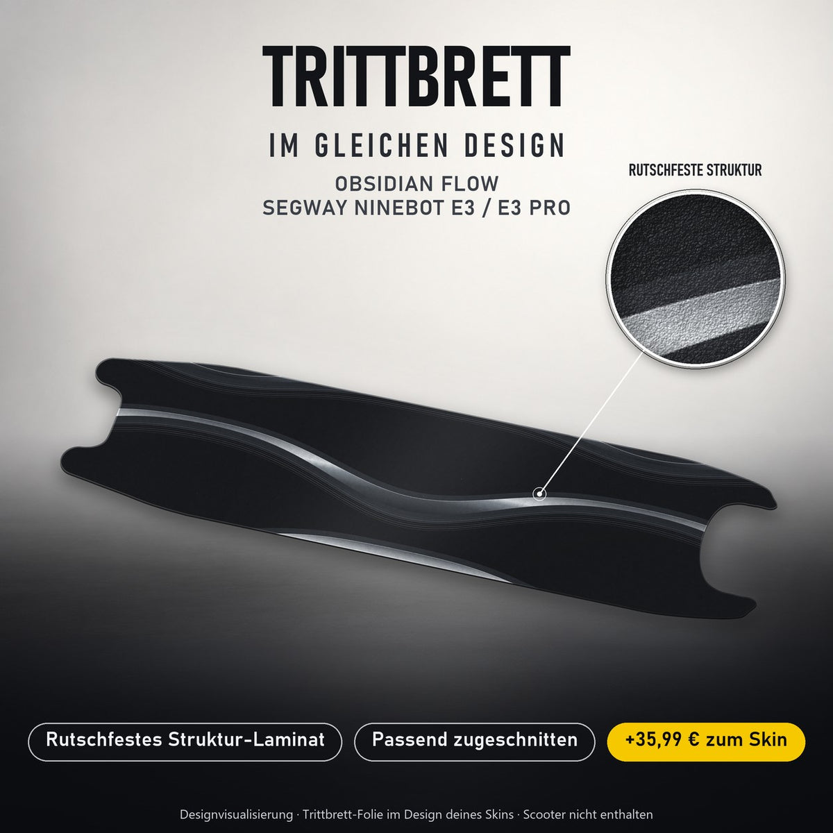 Trittbrett im gleichen Design – OBSIDIAN FLOW