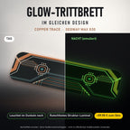 Glow-Trittbrett – COPPER TRACE, Tag/Nacht