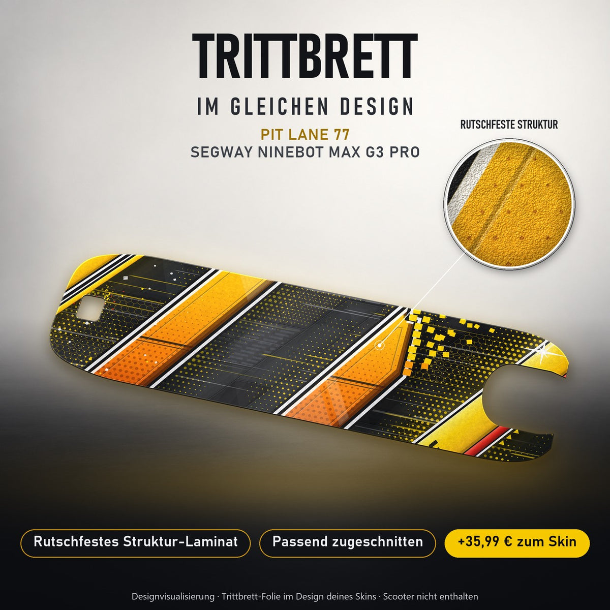 Trittbrett im gleichen Design – PIT LANE 77