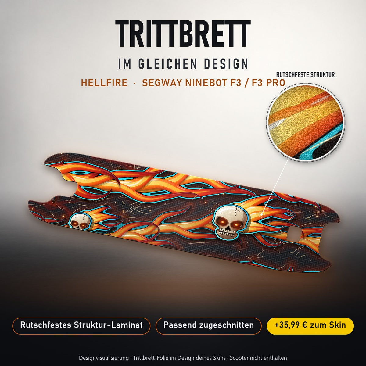 Trittbrett im gleichen Design – HELLFIRE