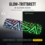 Glow-Trittbrett – MYSTERY ATLANTIS, Tag/Nacht