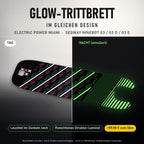 Glow-Trittbrett – ELECTRIC POWER MIAMI, Tag/Nacht