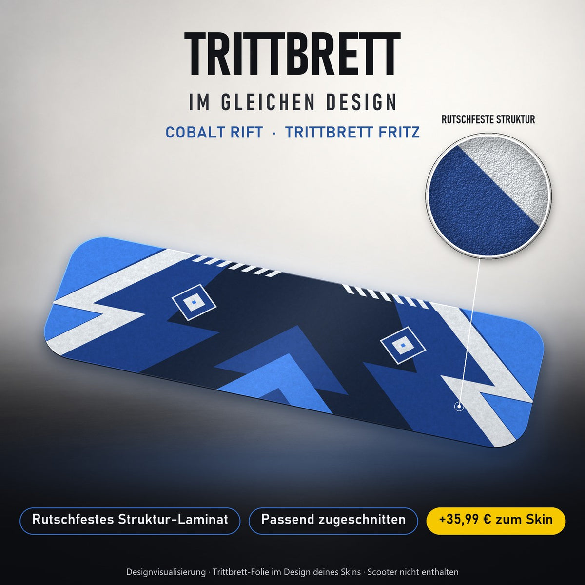 Trittbrett im gleichen Design – COBALT RIFT