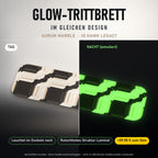 Glow-Trittbrett – AURUM MARBLE, Tag/Nacht