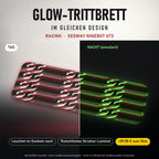 Glow-Trittbrett – RACING, Tag/Nacht
