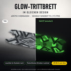 Glow-Trittbrett – ARCTIC COMMANDO, Tag/Nacht