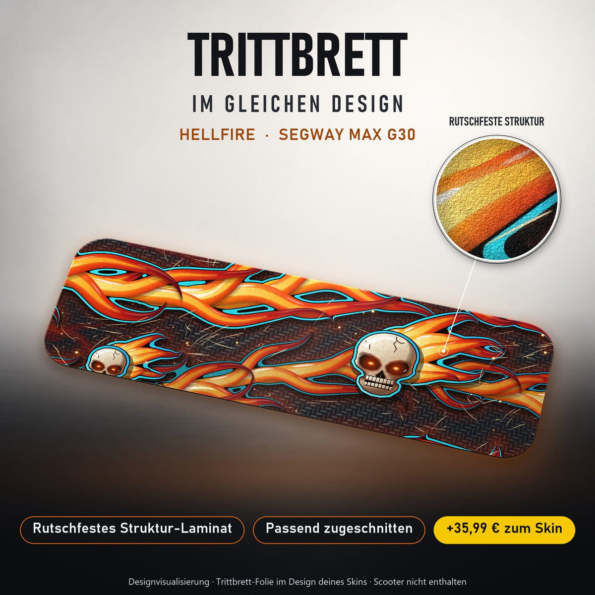 Trittbrett im gleichen Design – HELLFIRE