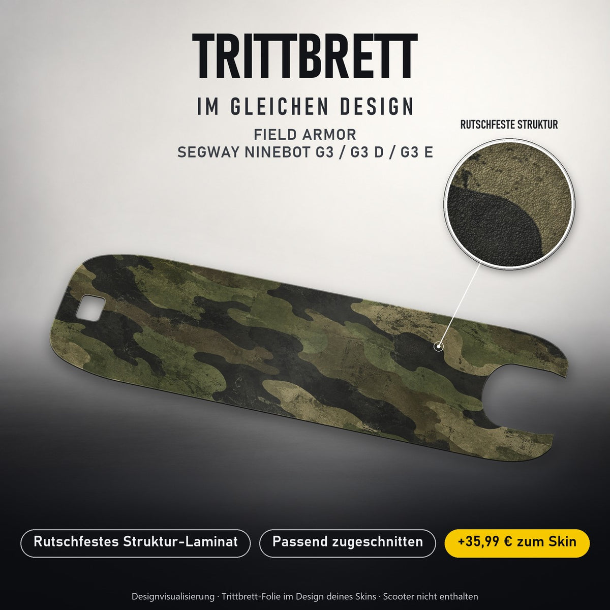 Trittbrett im gleichen Design – FIELD ARMOR