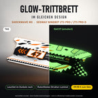 Glow-Trittbrett – SHOCKWAVE MX, Tag/Nacht