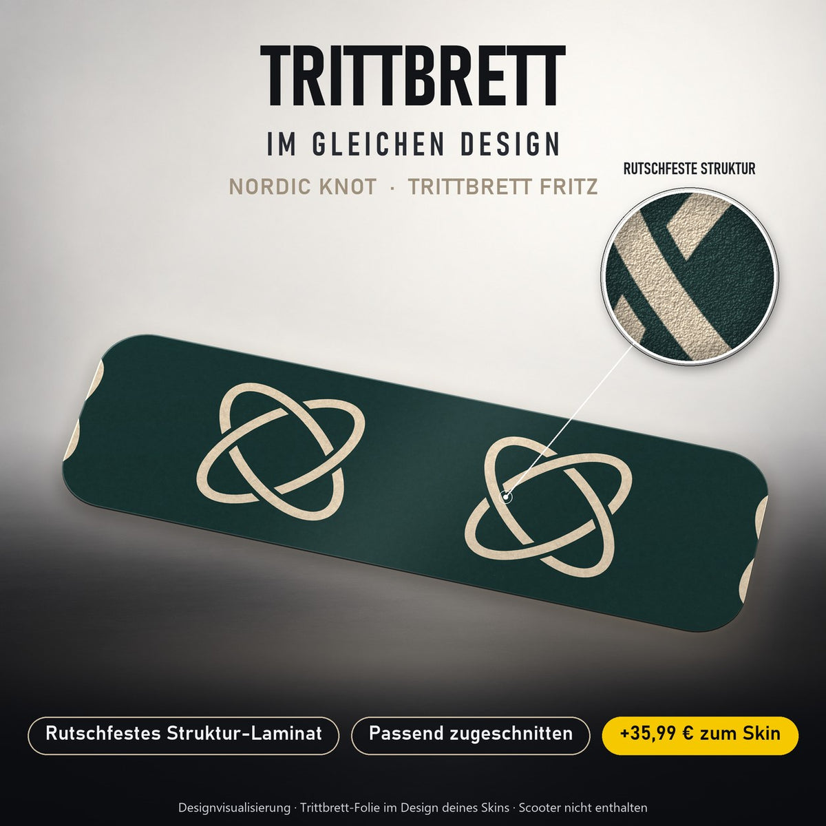 Trittbrett im gleichen Design – NORDIC KNOT