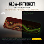 Glow-Trittbrett – SCARLET DRAGON, Tag/Nacht