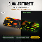 Glow-Trittbrett – INFERNO BOLT, Tag/Nacht