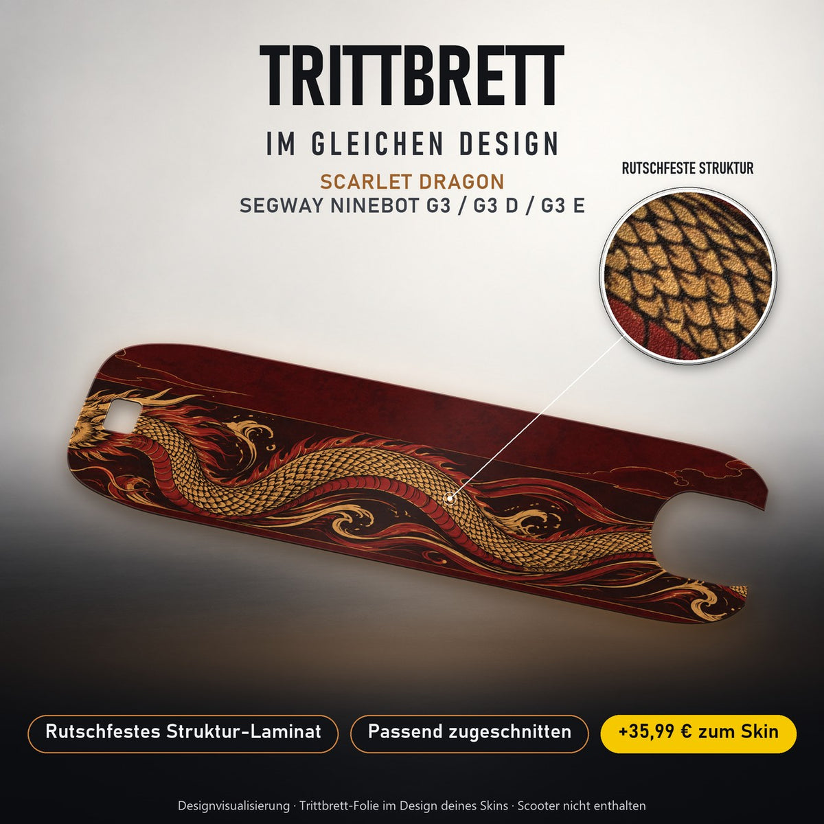 Trittbrett im gleichen Design – SCARLET DRAGON