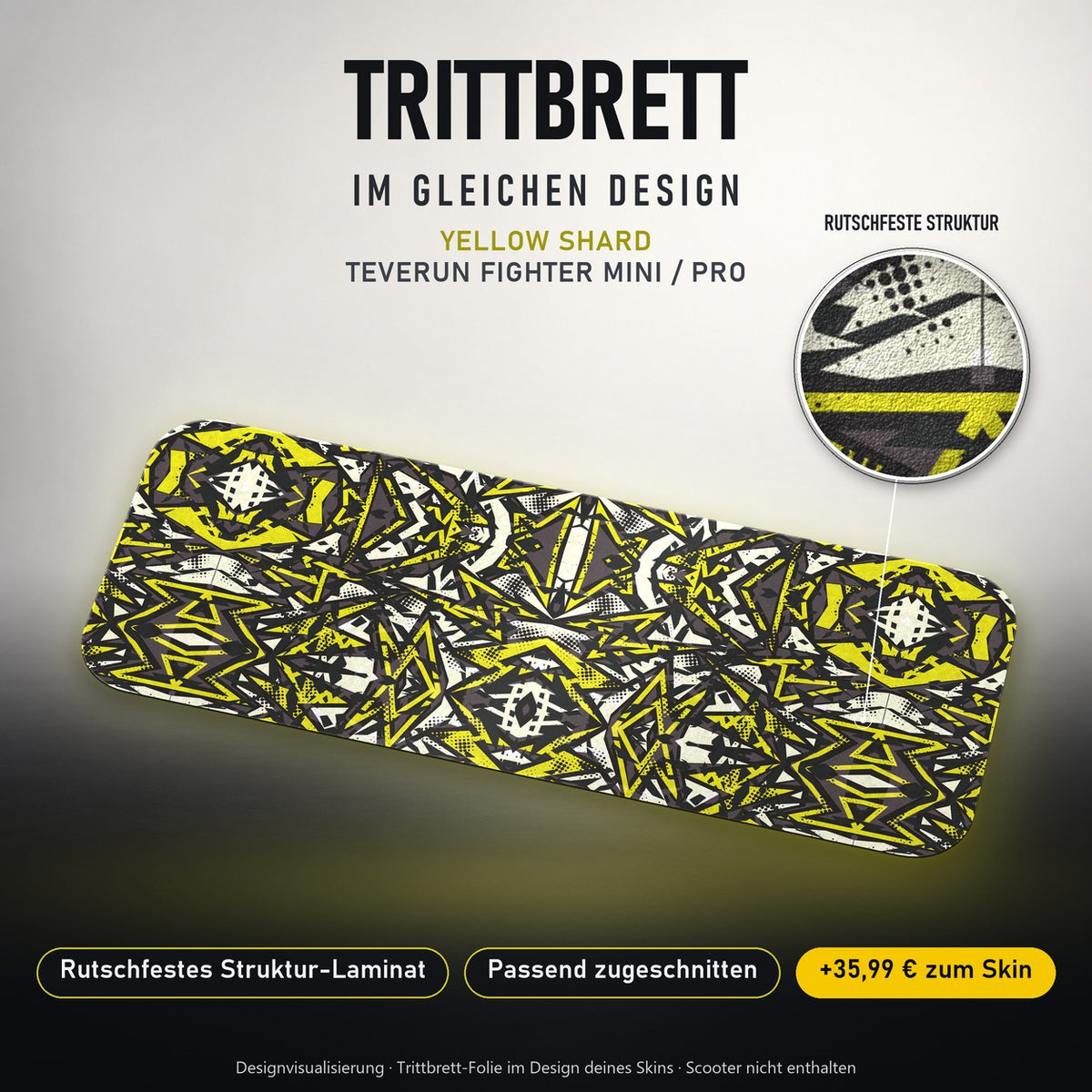 Trittbrett im gleichen Design – YELLOW SHARD