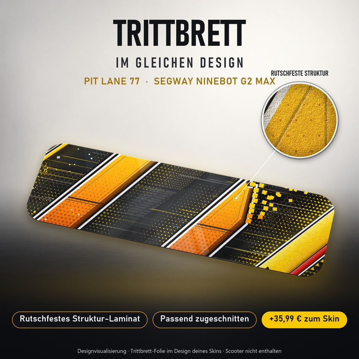 Trittbrett im gleichen Design – PIT LANE 77