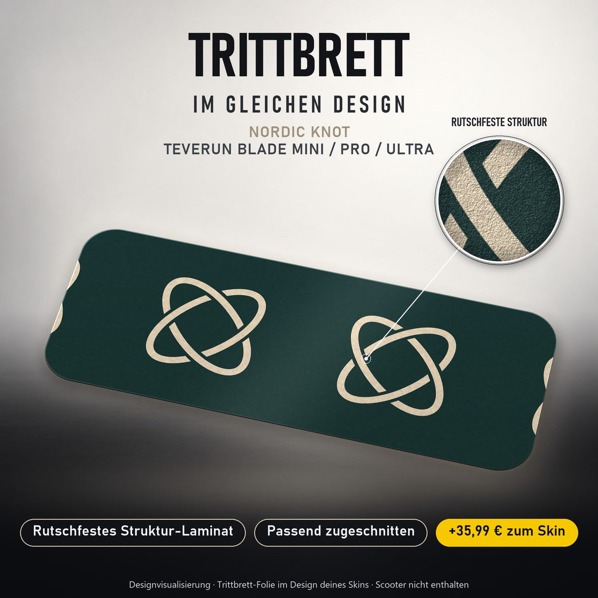 Trittbrett im gleichen Design – NORDIC KNOT