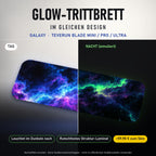 Glow-Trittbrett – GALAXY, Tag/Nacht