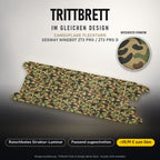 Trittbrett im gleichen Design – CAMOUFLAGE FLECKTARN