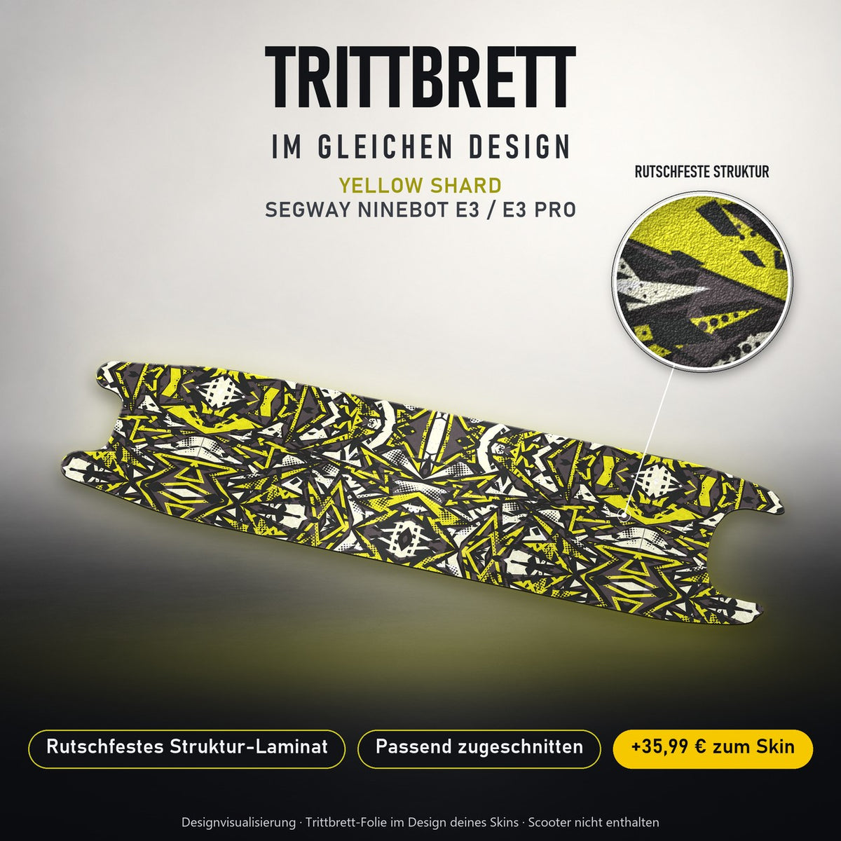 Trittbrett im gleichen Design – YELLOW SHARD