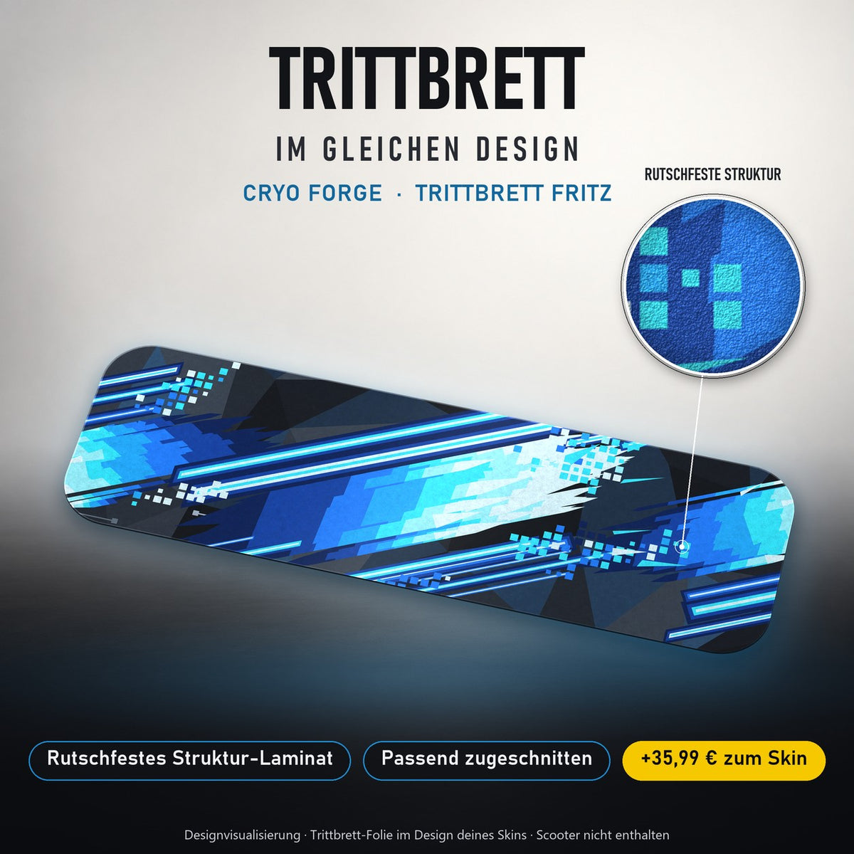 Trittbrett im gleichen Design – CRYO FORGE