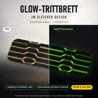 Glow-Trittbrett – PHANTOM GOLD, Tag/Nacht