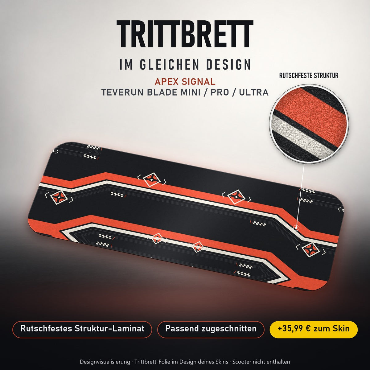 Trittbrett im gleichen Design – APEX SIGNAL