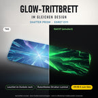 Glow-Trittbrett – SHATTER PRISM, Tag/Nacht