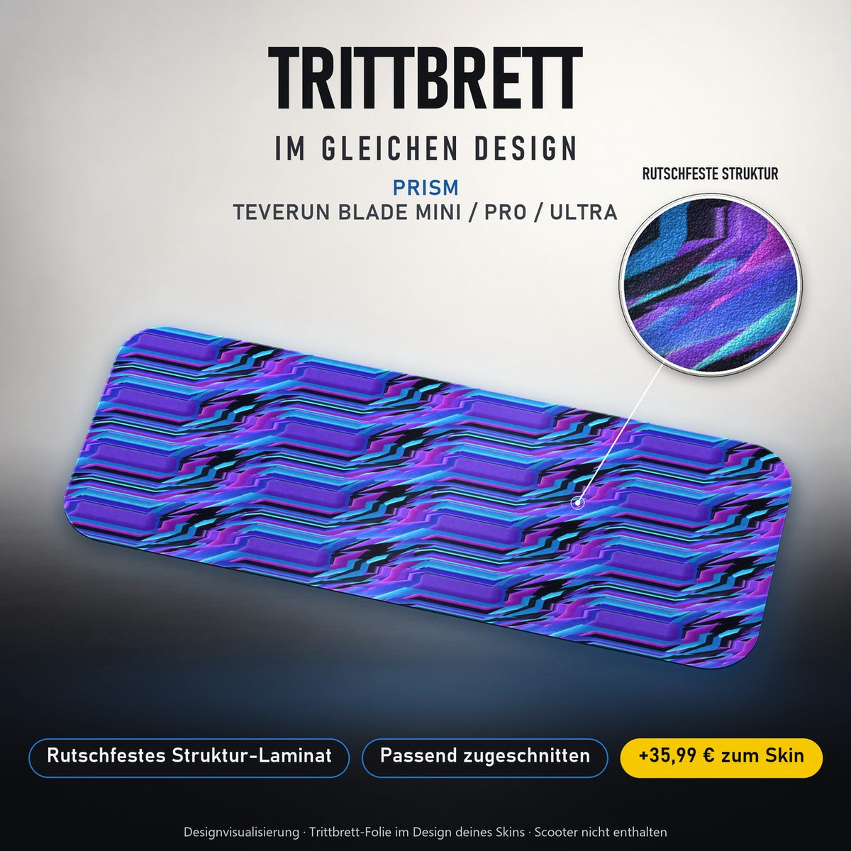 Trittbrett im gleichen Design – PRISM