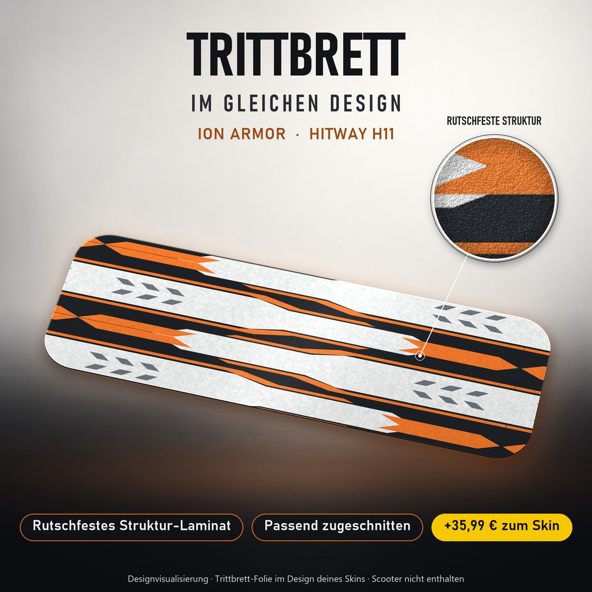Trittbrett im gleichen Design – ION ARMOR