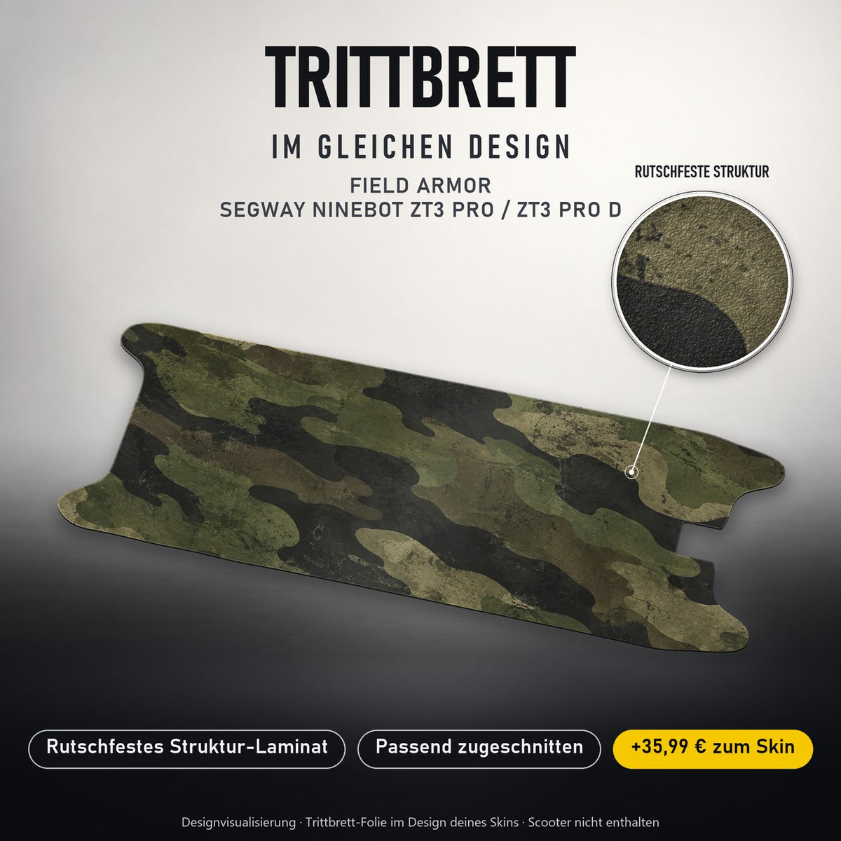 Trittbrett im gleichen Design – FIELD ARMOR