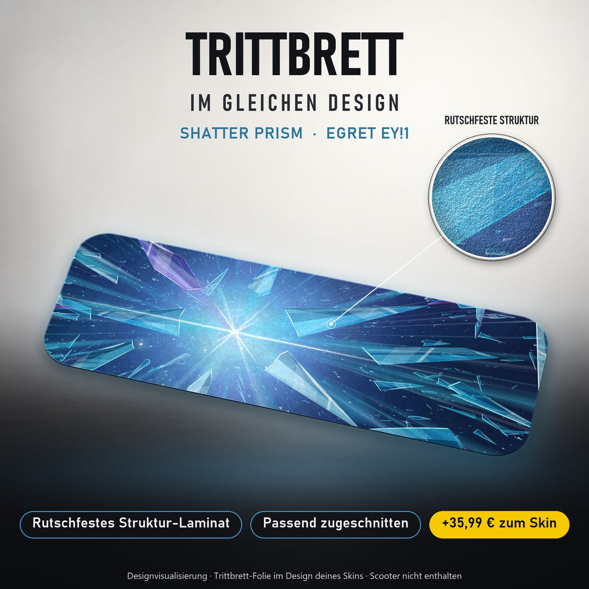 Trittbrett im gleichen Design – SHATTER PRISM