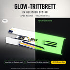 Glow-Trittbrett – APEX RACING, Tag/Nacht