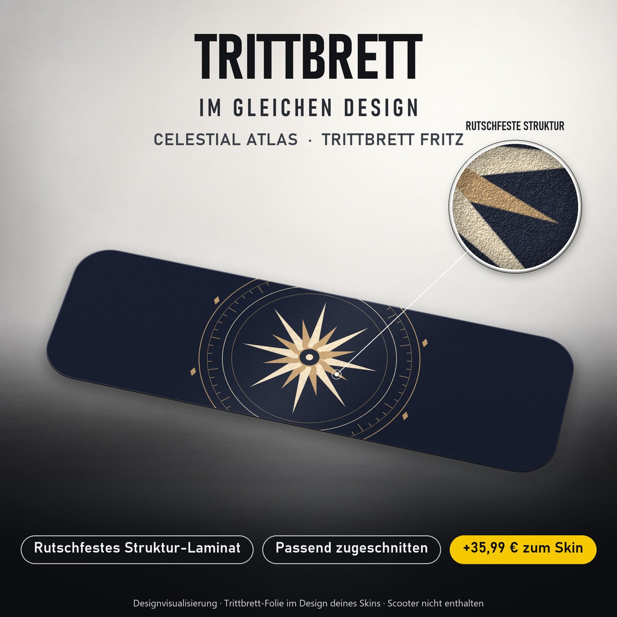 Trittbrett im gleichen Design – CELESTIAL ATLAS