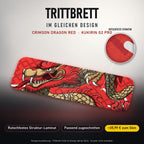 Trittbrett im gleichen Design – CRIMSON DRAGON RED