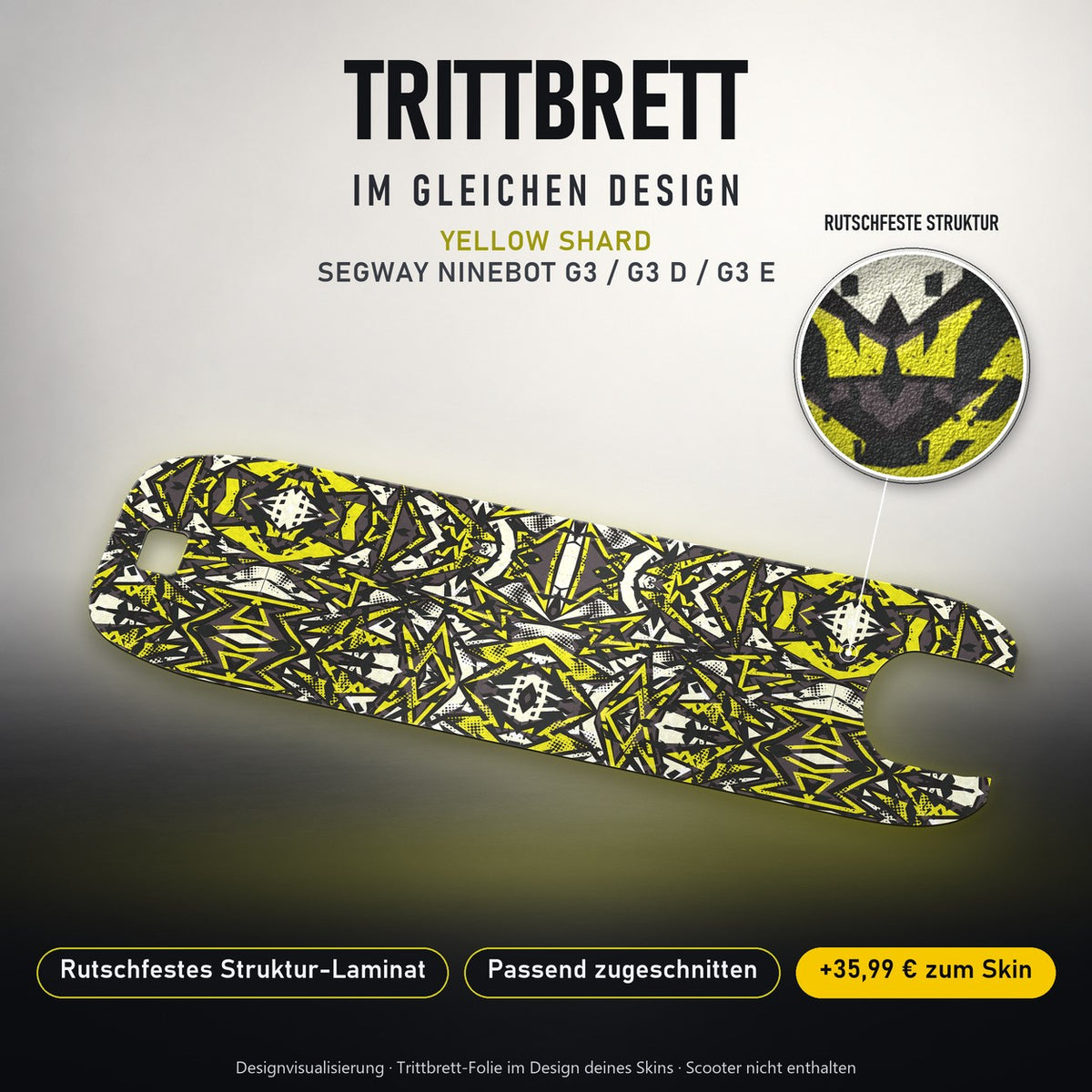 Trittbrett im gleichen Design – YELLOW SHARD