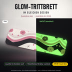 Glow-Trittbrett – SAKURA INK, Tag/Nacht