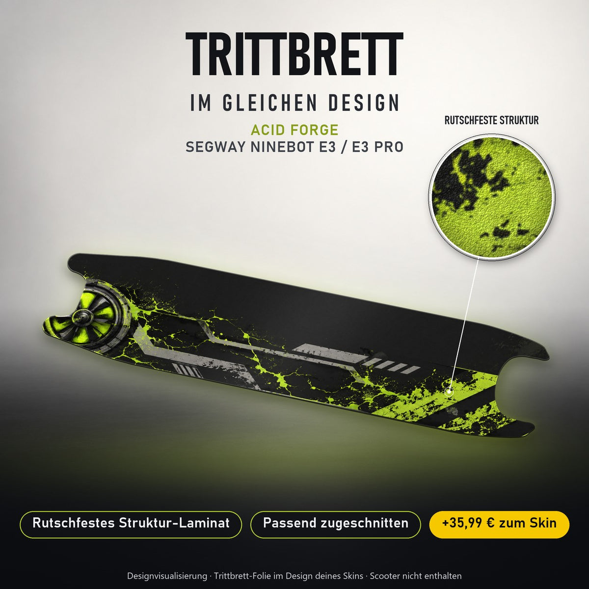 Trittbrett im gleichen Design – ACID FORGE
