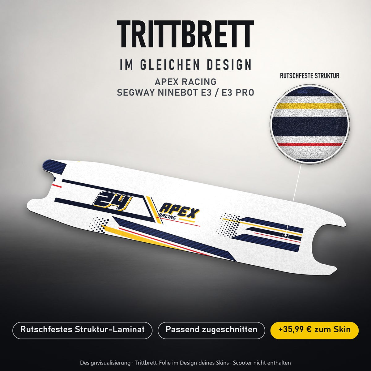 Trittbrett im gleichen Design – APEX RACING