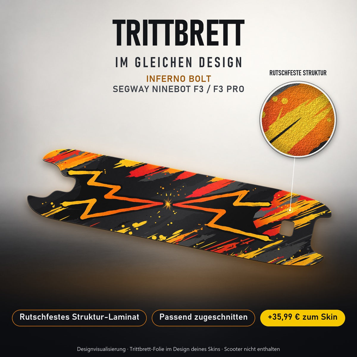Trittbrett im gleichen Design – INFERNO BOLT