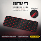Trittbrett im gleichen Design – CARBON REDLINE