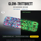 Glow-Trittbrett – POP CIRCUIT, Tag/Nacht
