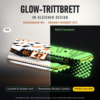 Glow-Trittbrett – SHOCKWAVE MX, Tag/Nacht