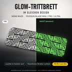 Glow-Trittbrett – MONO MAZE, Tag/Nacht