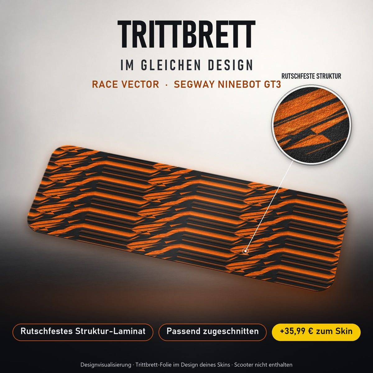 Trittbrett im gleichen Design – RACE VECTOR