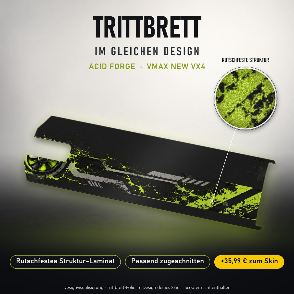 Trittbrett im gleichen Design – ACID FORGE