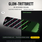 Glow-Trittbrett – ELECTRIC POWER MIAMI, Tag/Nacht