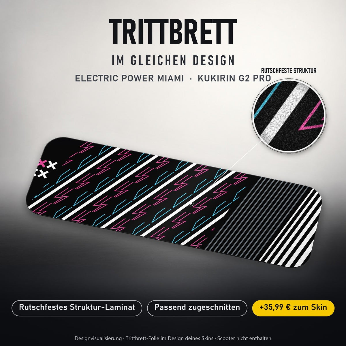 Trittbrett im gleichen Design – ELECTRIC POWER MIAMI
